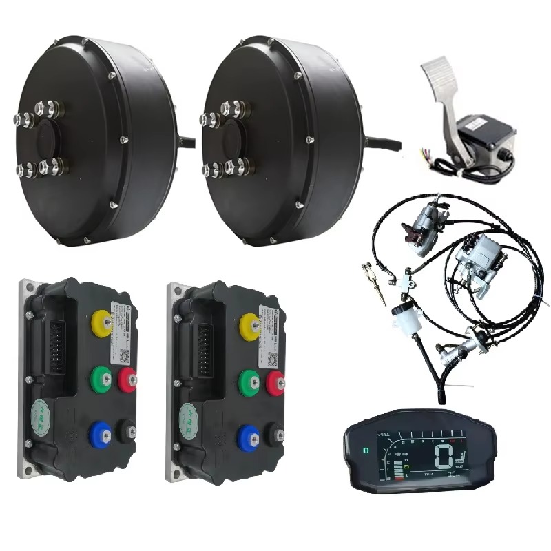 デュアルQS 273 8000W 72V 電動自動車ハブモー - Qs Motor 273 8000W Hub Motor のレビューと価格