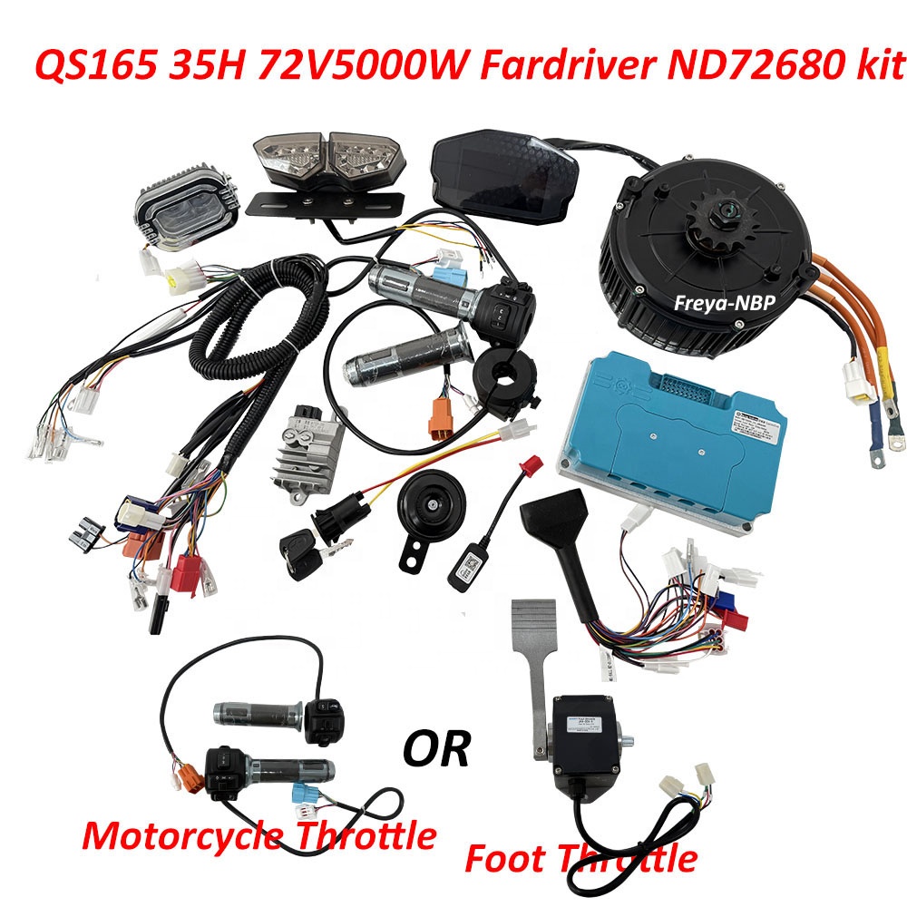 QSモーター QS165 5000W 72V 35H ホール - Mid Drive Motor Kit 72V 5000W のレビューと価格