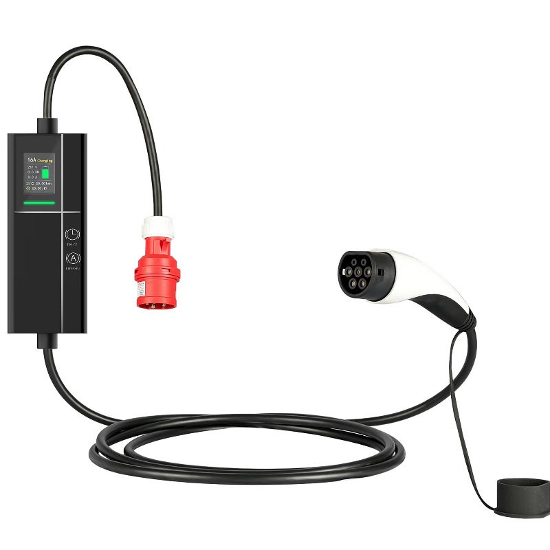 32A 3相調整可能ポータブルEV充電器 タイプ2 CEEプ - Type 2 Portable Ev Charger 11Kw Cee のレビューと価格