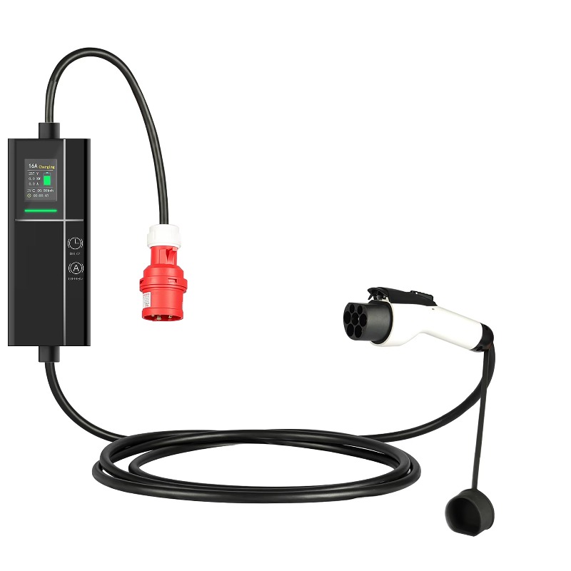 32A 3相調整可能ポータブルEV充電器 タイプ2 CEEプ - Type 2 Portable Ev Charger 11Kw Cee のレビューと価格
